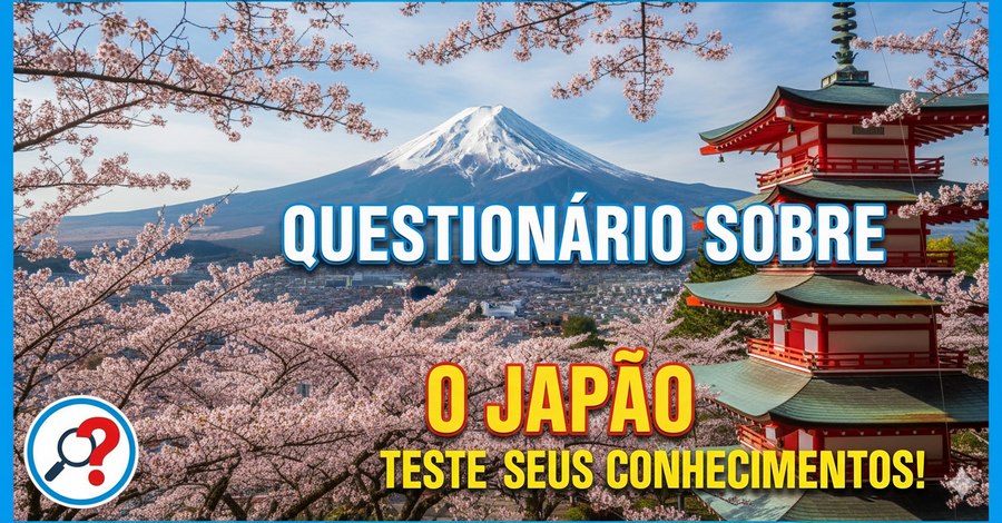Questionário sobre o Japão