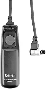 Canon RS-80N3 Remote Switch for EOS-1V/1VHS EOS-3 EOS-D2000 D30 D60 1D 1Ds EOS-1D Mark II III EOS-1Ds Mark II III EOS-10D 20D 30D 40D 50D 5D + Cleaning Kit