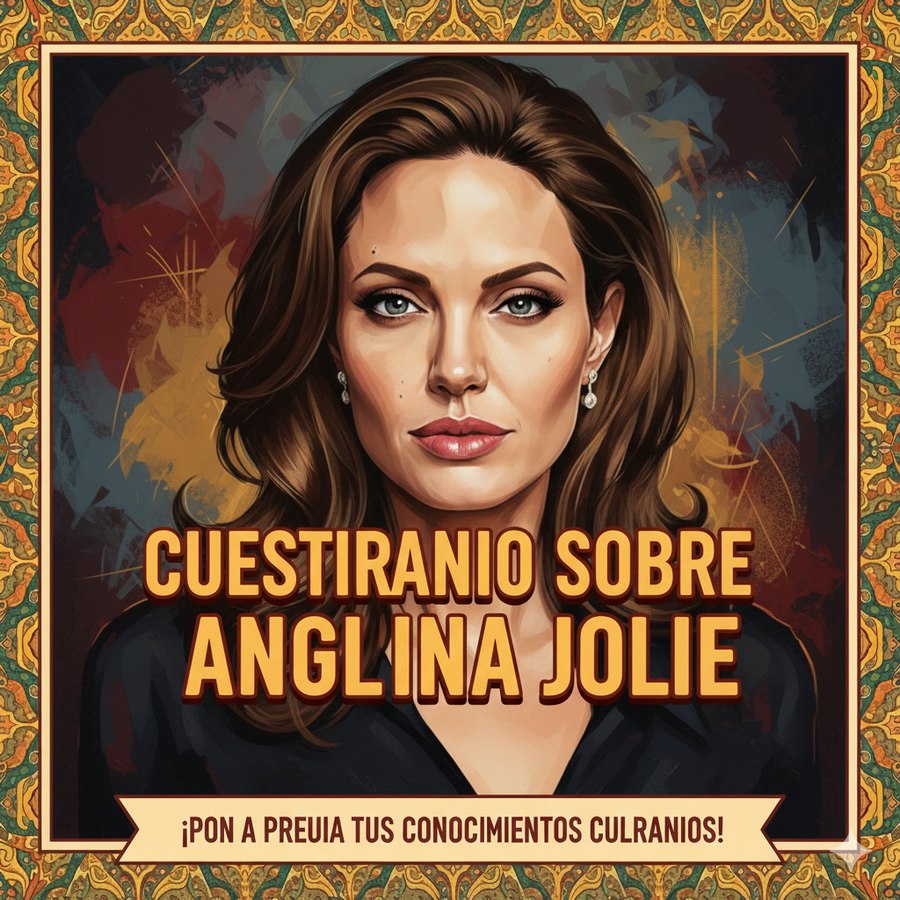 cuestionario de angelina jolie
