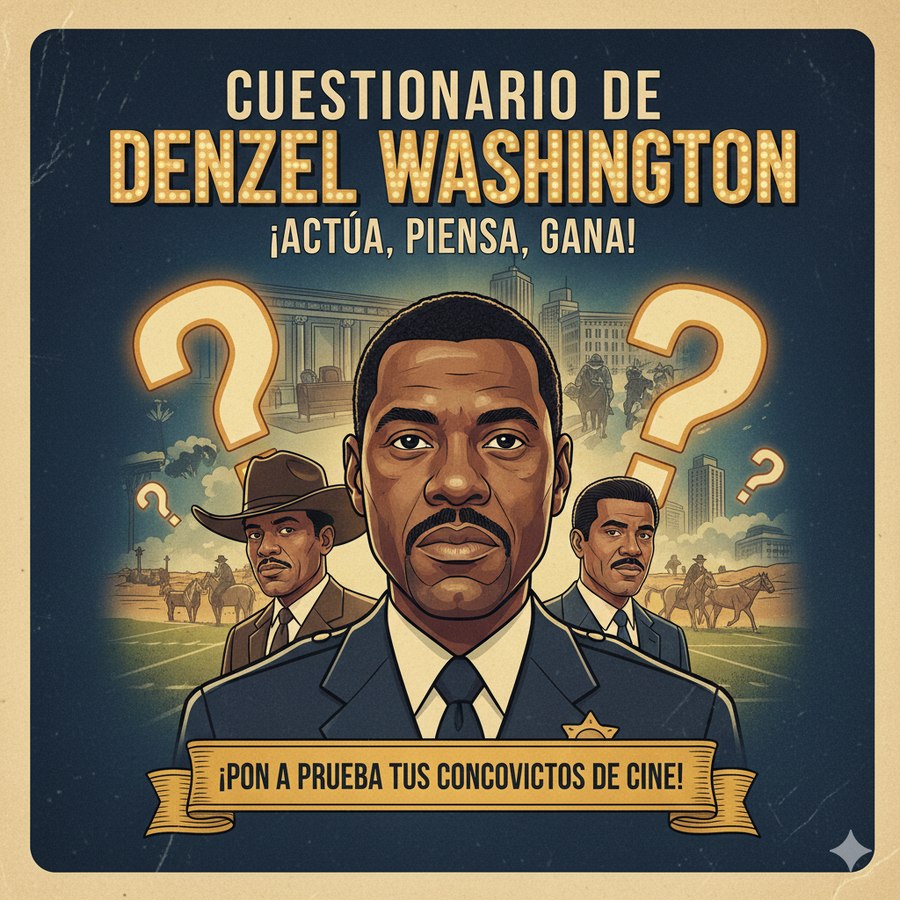 cuestionario de denzel washington