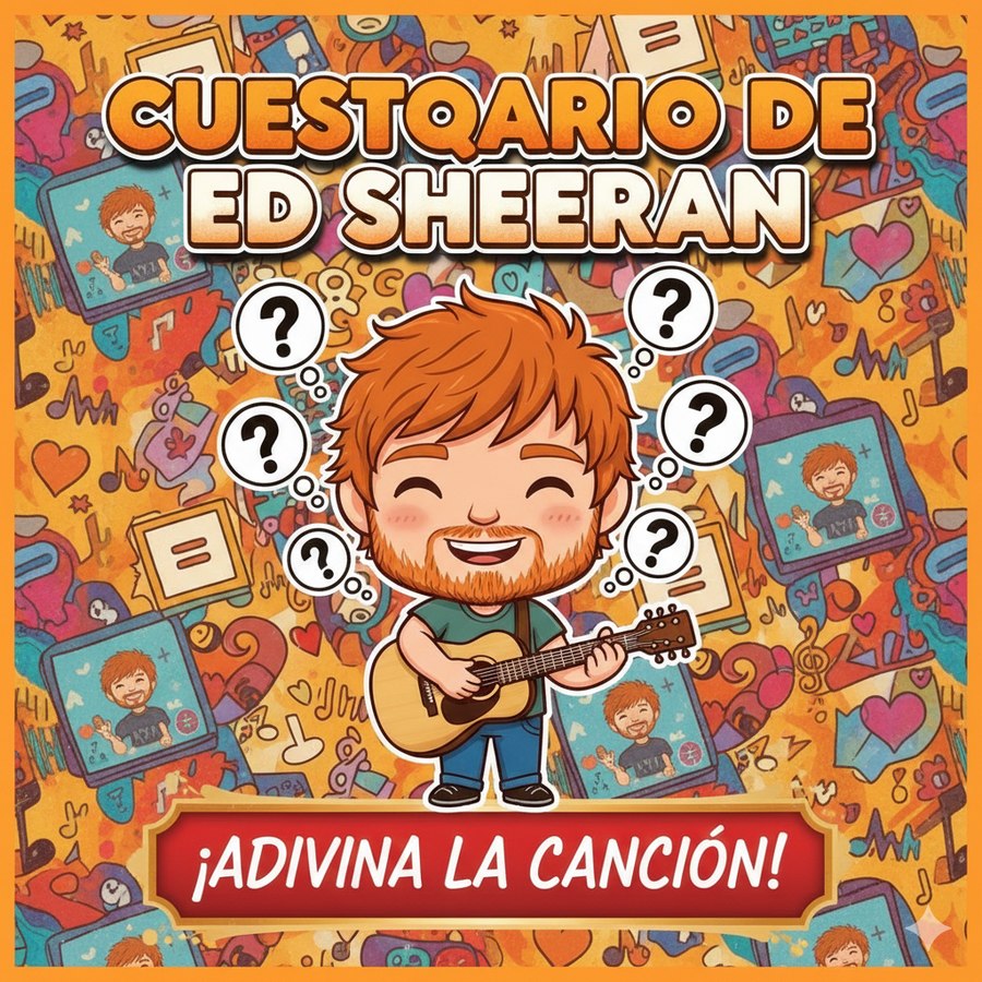 cuestionario de ed sheeran