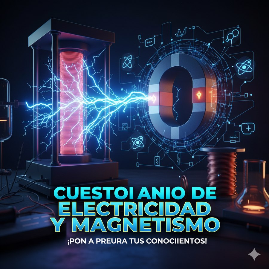 cuestionario de electricidad y magnetismo