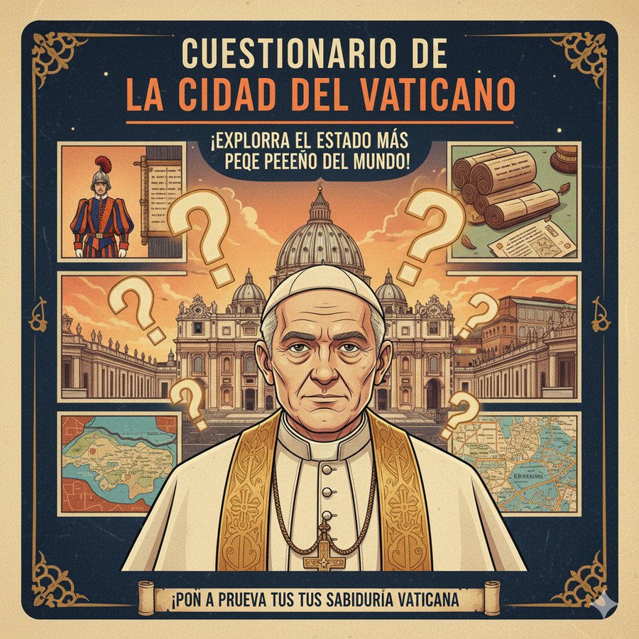 cuestionario de la ciudad del vaticano