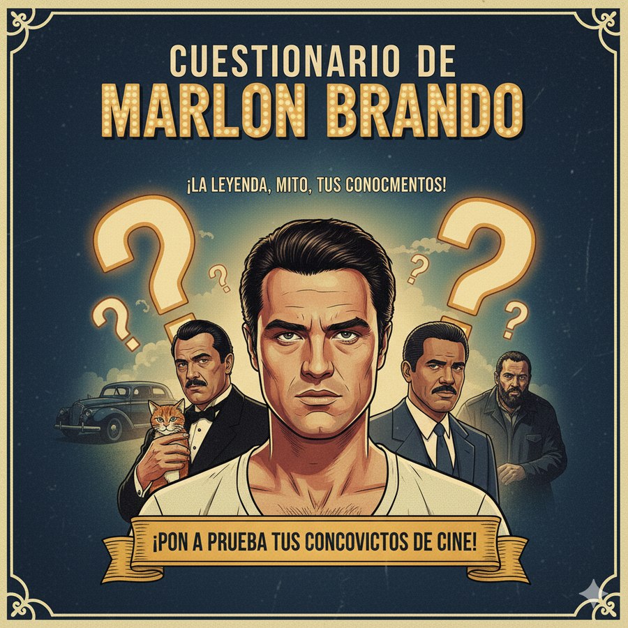 cuestionario de marlon brando