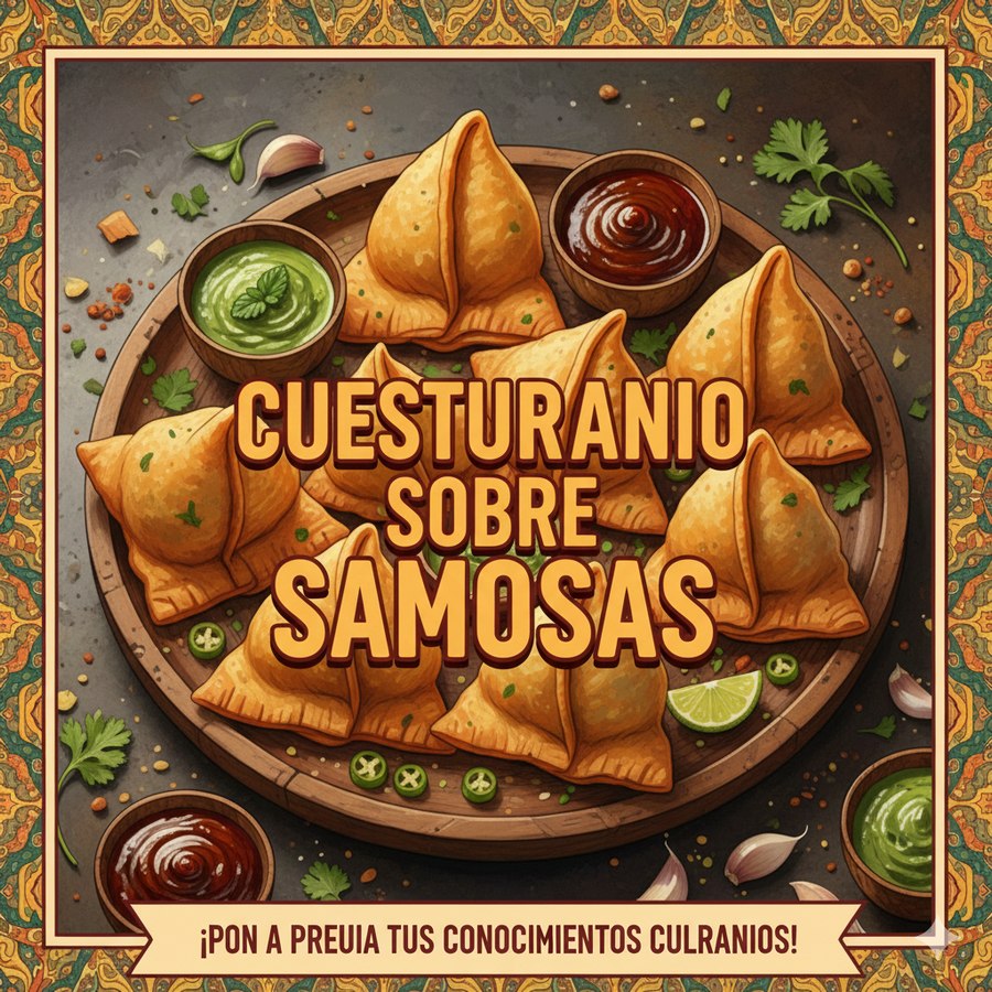 cuestionario de samosas