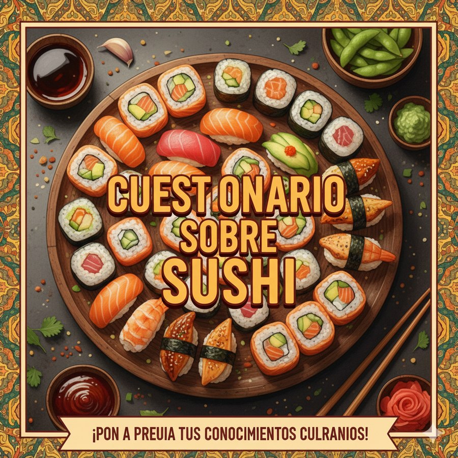 cuestionario de sushi