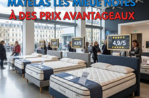 matelas les mieux notés à des prix avantageux
